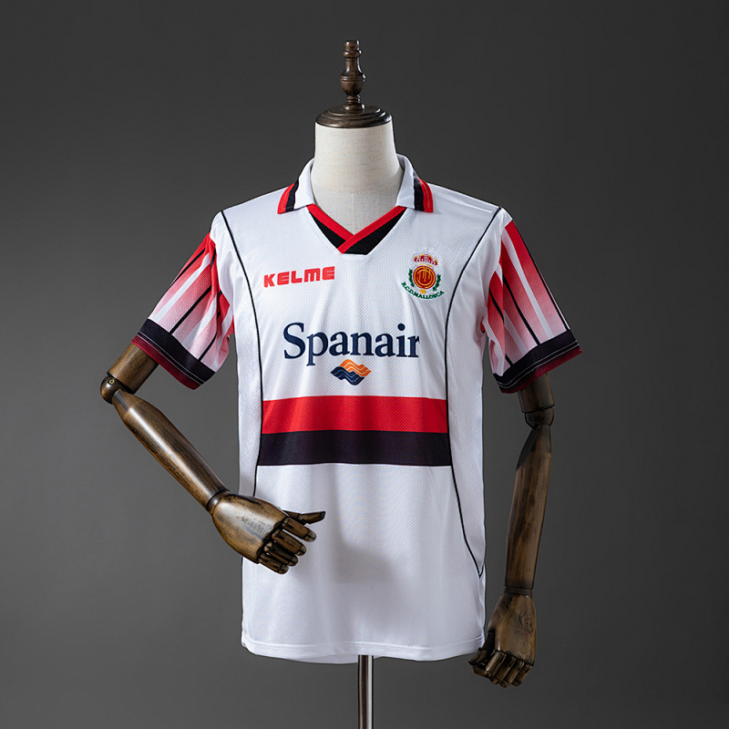 Camiseta retro visitante del Mallorca 97-99, tallas S-XXL